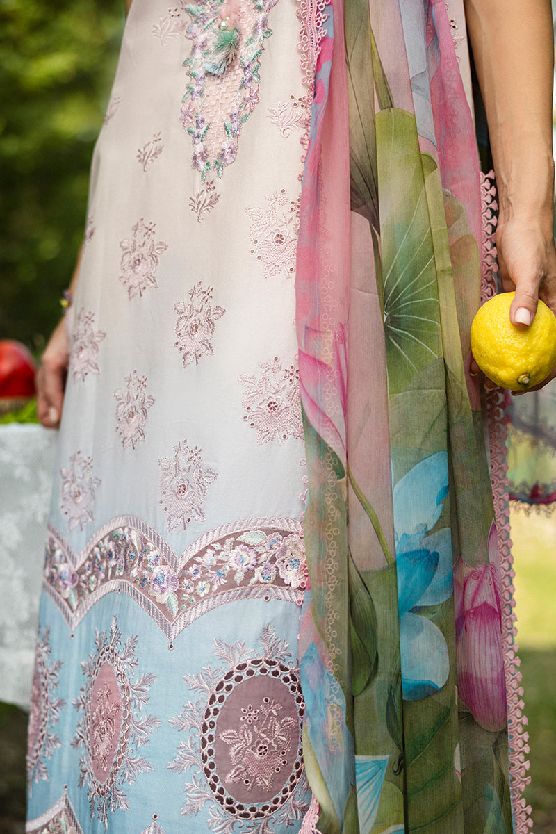 Mushq | Solace Ombre Chikankari | Sorriso by Maria Faisal - Registered Vendor of : Mushq - type : Ladies Clothes - 100% original wedding dresses