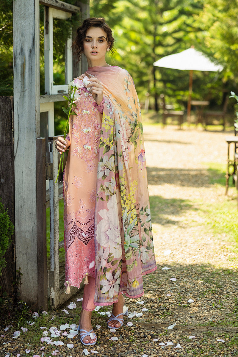 Mushq | Solace Ombre Chikankari | Risate by Maria Faisal - Registered Vendor of : Mushq - type : Ladies Clothes - 100% original wedding dresses