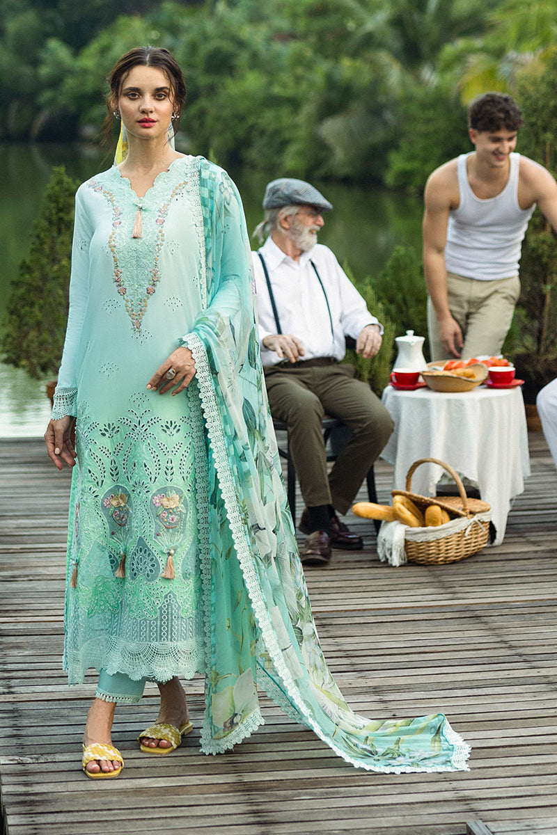 Mushq | Solace Ombre Chikankari | Famiglia by Maria Faisal - Registered Vendor of : Mushq - type : Ladies Clothes - 100% original wedding dresses