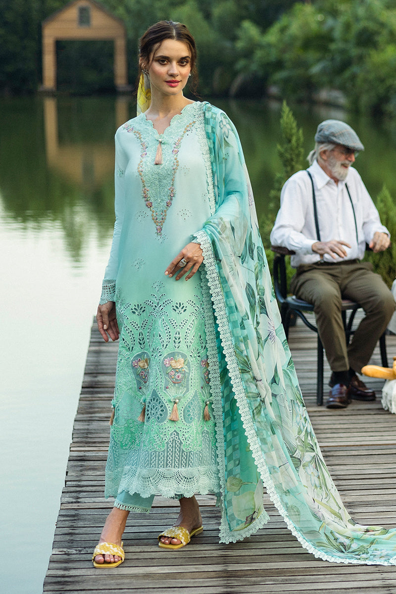 Mushq | Solace Ombre Chikankari | Famiglia by Maria Faisal - Registered Vendor of : Mushq - type : Ladies Clothes - 100% original wedding dresses