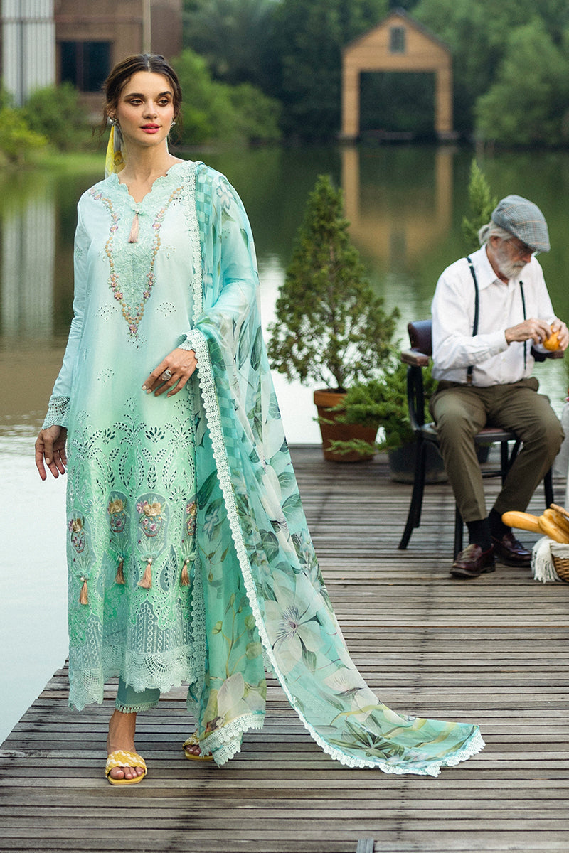 Mushq | Solace Ombre Chikankari | Famiglia by Maria Faisal - Registered Vendor of : Mushq - type : Ladies Clothes - 100% original wedding dresses