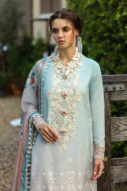 Mushq | Solace Ombre Chikankari | Casa by Maria Faisal - Registered Vendor of : Mushq - type : Ladies Clothes - 100% original wedding dresses