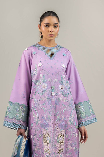 Mushq | Manaram Luxury Lawn 25 | Glowing Pulse by Maria Faisal - Registered Vendor of : Mushq - type : Ladies Clothes - 100% original wedding dresses