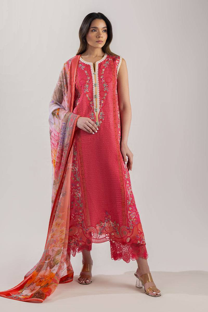 Mushq | Manaram Luxury Lawn 25 | Eternal Radiance by Maria Faisal - Registered Vendor of : Mushq - type : Ladies Clothes - 100% original wedding dresses