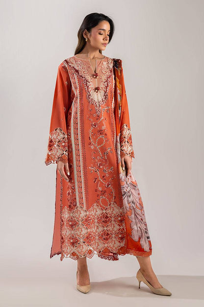 Mushq | Manaram Luxury Lawn 25 | Starry Side by Maria Faisal - Registered Vendor of : Mushq - type : Ladies Clothes - 100% original wedding dresses