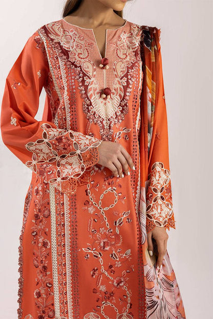 Mushq | Manaram Luxury Lawn 25 | Starry Side by Maria Faisal - Registered Vendor of : Mushq - type : Ladies Clothes - 100% original wedding dresses
