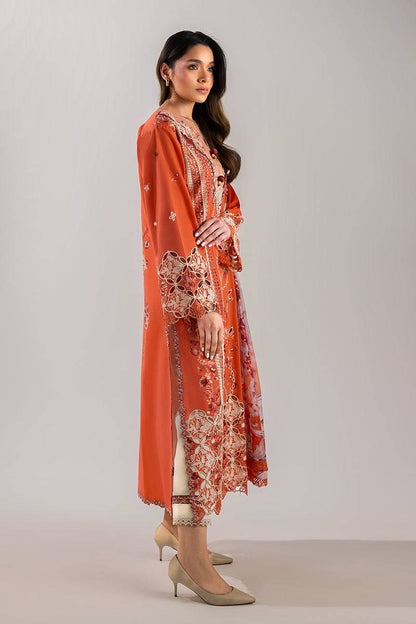 Mushq | Manaram Luxury Lawn 25 | Starry Side by Maria Faisal - Registered Vendor of : Mushq - type : Ladies Clothes - 100% original wedding dresses