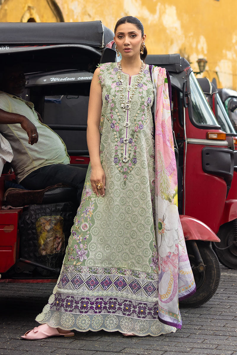 Mushq | Manaram Luxury Lawn 25 | Beaming Drift