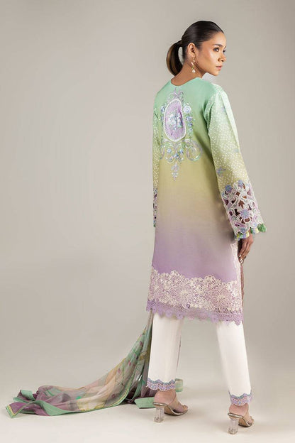 Mushq | Manaram Luxury Lawn 25 | Glittering Grace by Maria Faisal - Registered Vendor of : Mushq - type : Ladies Clothes - 100% original wedding dresses