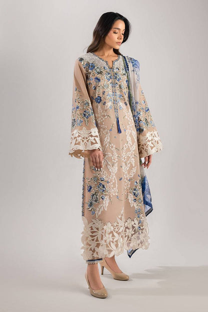 Mushq | Manaram Luxury Lawn 25 | Glistening Groove by Maria Faisal - Registered Vendor of : Mushq - type : Ladies Clothes - 100% original wedding dresses