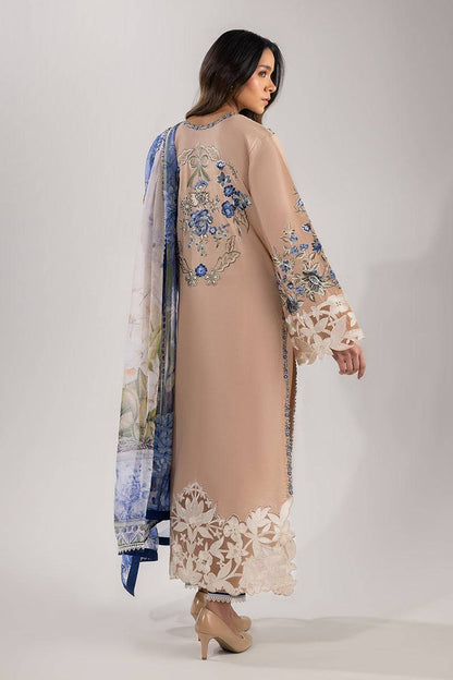 Mushq | Manaram Luxury Lawn 25 | Glistening Groove by Maria Faisal - Registered Vendor of : Mushq - type : Ladies Clothes - 100% original wedding dresses