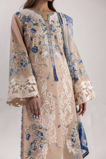 Mushq | Manaram Luxury Lawn 25 | Glistening Groove by Maria Faisal - Registered Vendor of : Mushq - type : Ladies Clothes - 100% original wedding dresses