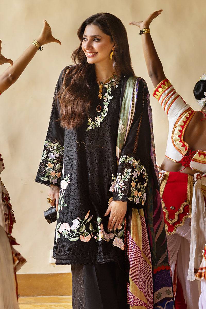 Mushq | Manaram Luxury Lawn 25 | Dazzling Glimmer by Maria Faisal - Registered Vendor of : Mushq - type : Ladies Clothes - 100% original wedding dresses