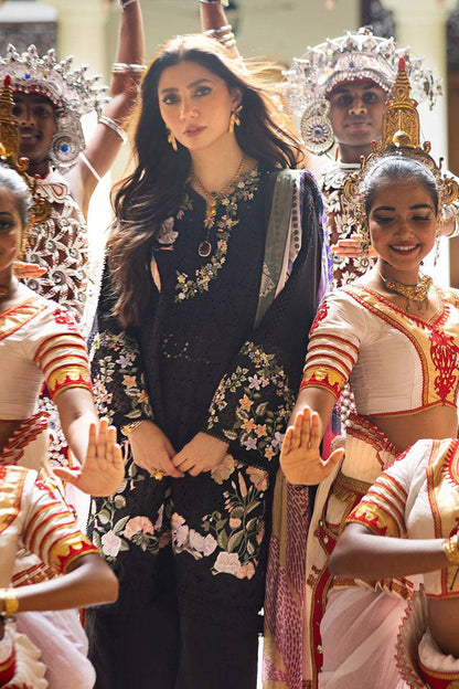 Mushq | Manaram Luxury Lawn 25 | Dazzling Glimmer by Maria Faisal - Registered Vendor of : Mushq - type : Ladies Clothes - 100% original wedding dresses