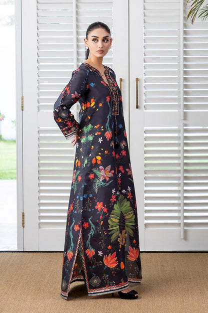 Mina Hassan | Signature Prints | Midnight Chic Kaftan - Ladies Clothes - Maria Faisal