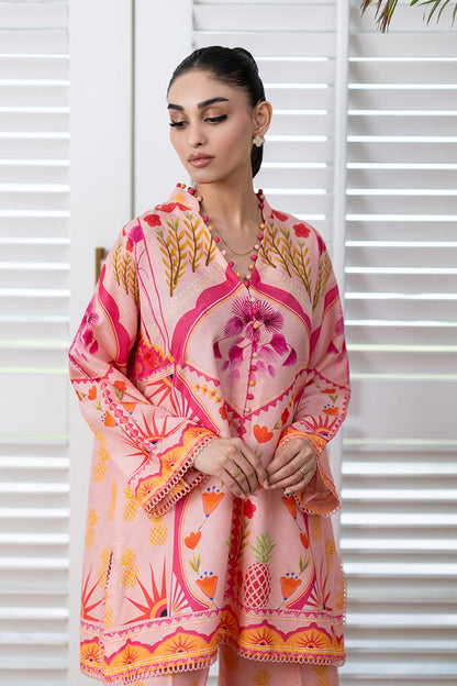 Mina Hassan | Signature Prints | Pink Aura