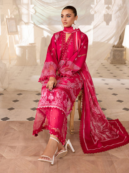 Parishay | Mira Winter | MW-02 | MW-05 | 3 PC Crepe - Designer Dress with Intricate embroidery and embellishments. Shop elegent wedding dress at Maria Faisal.