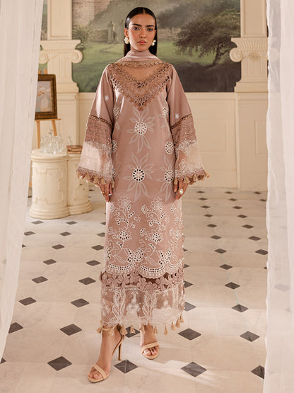 Parishay | Mira Winter | MW-06 | 3 PC Crepe - Designer Dress with Intricate embroidery and embellishments. Shop elegent wedding dress at Maria Faisal.