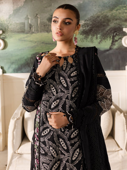 Parishay | Mira Winter |  MW-07 | 3 PC Crepe - Designer Dress with Intricate embroidery and embellishments. Shop elegent wedding dress at Maria Faisal.