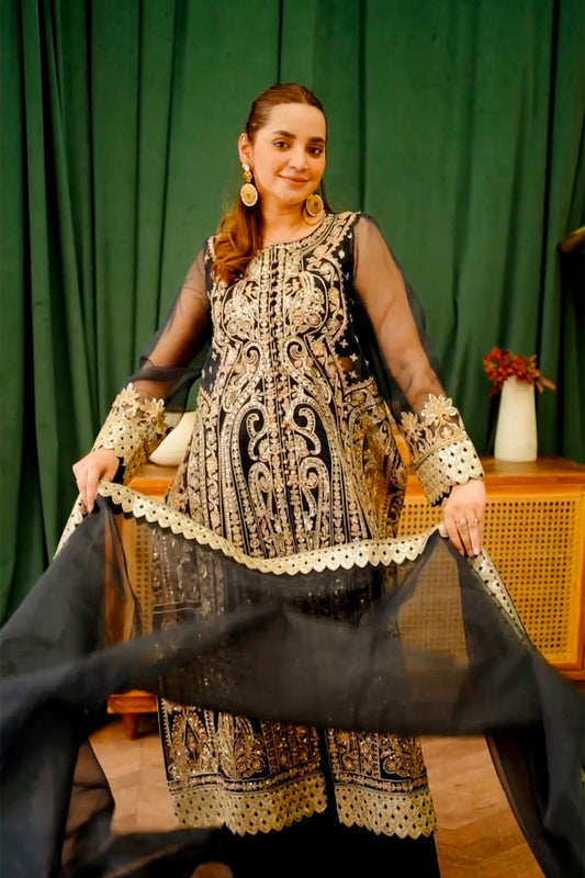 Maryum N Maria | Farisha Formals| ELEA - MW40081 - Ladies Clothes - Maria Faisal