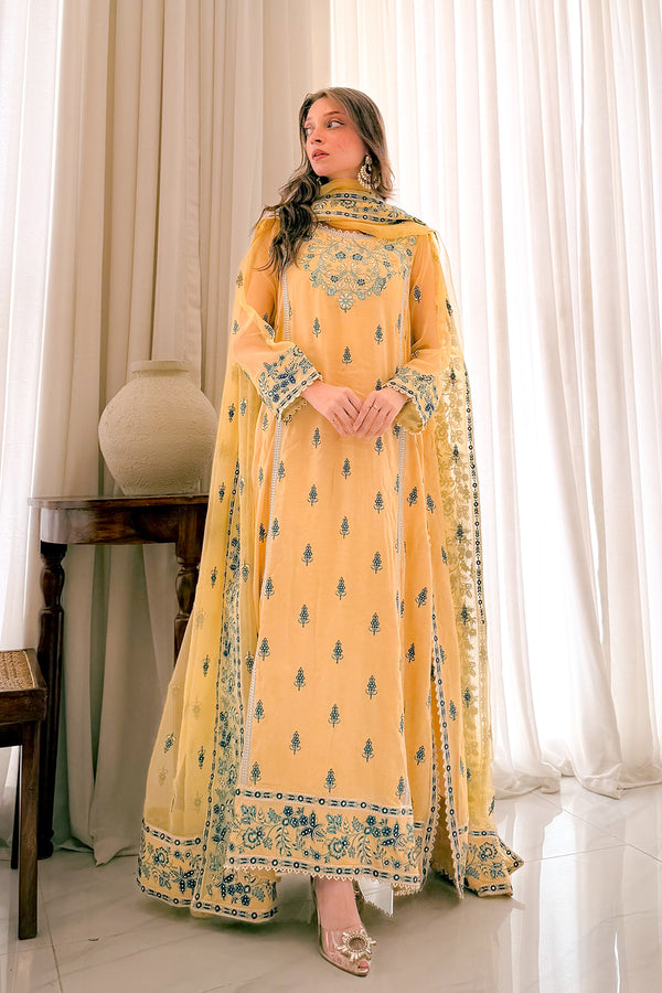 Maryum N Maria | Farisha Formals| NOEMIE - MW40086 - Ladies Clothes - Maria Faisal