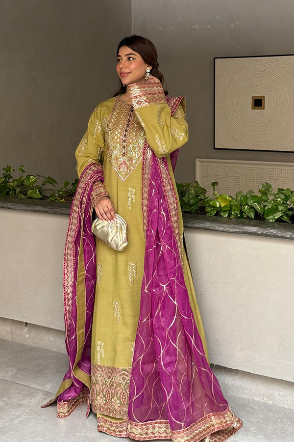 Maryum N Maria | Farisha Formals| MAELLE - MW40091 - Ladies Clothes - Maria Faisal