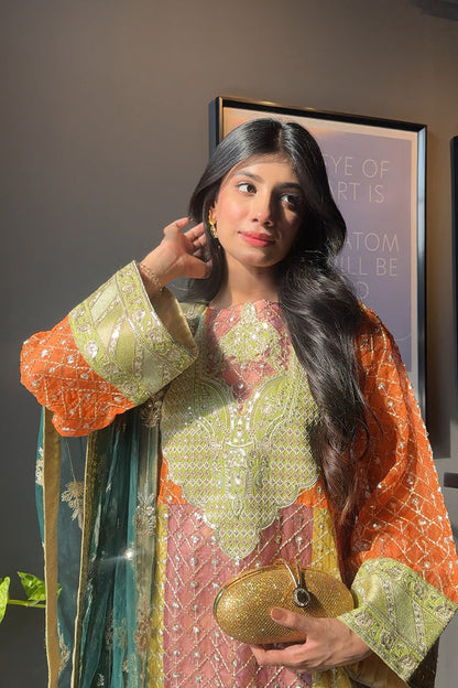 Maryum N Maria | Farisha Formals| NOELE - MW40095 - Ladies Clothes - Maria Faisal