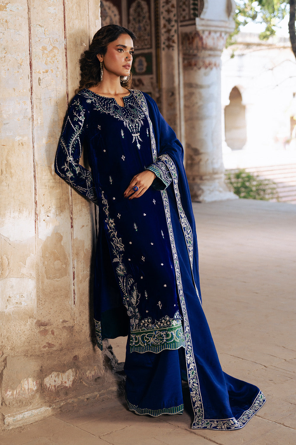 Maryum N Maria | Gulshan e Makhmal | OCEANE - MSS5607 - Formal Dress - available at Maria Faisal in UK and USA.