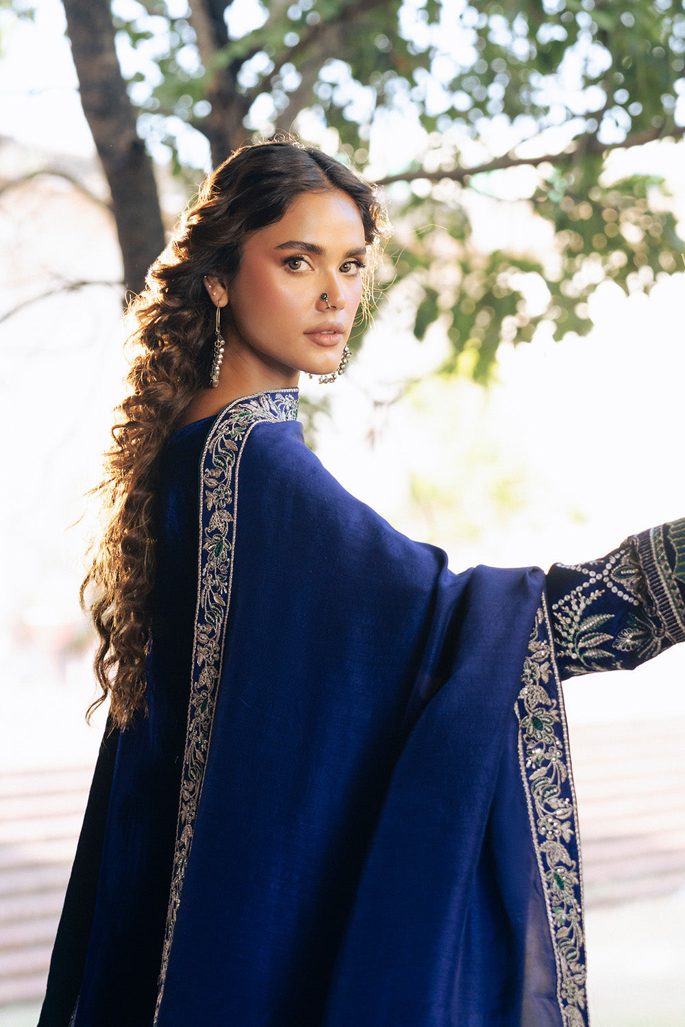 Maryum N Maria | Gulshan e Makhmal | OCEANE - MSS5607 - Formal Dress - available at Maria Faisal in UK and USA.