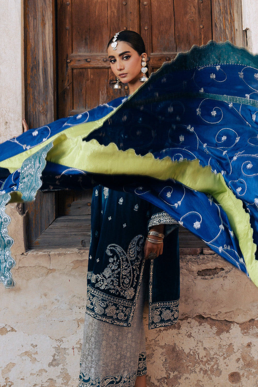 Maryum N Maria | Gulshan e Makhmal | ELISE - MSS5610 - Formal Dress - available at Maria Faisal in UK and USA.