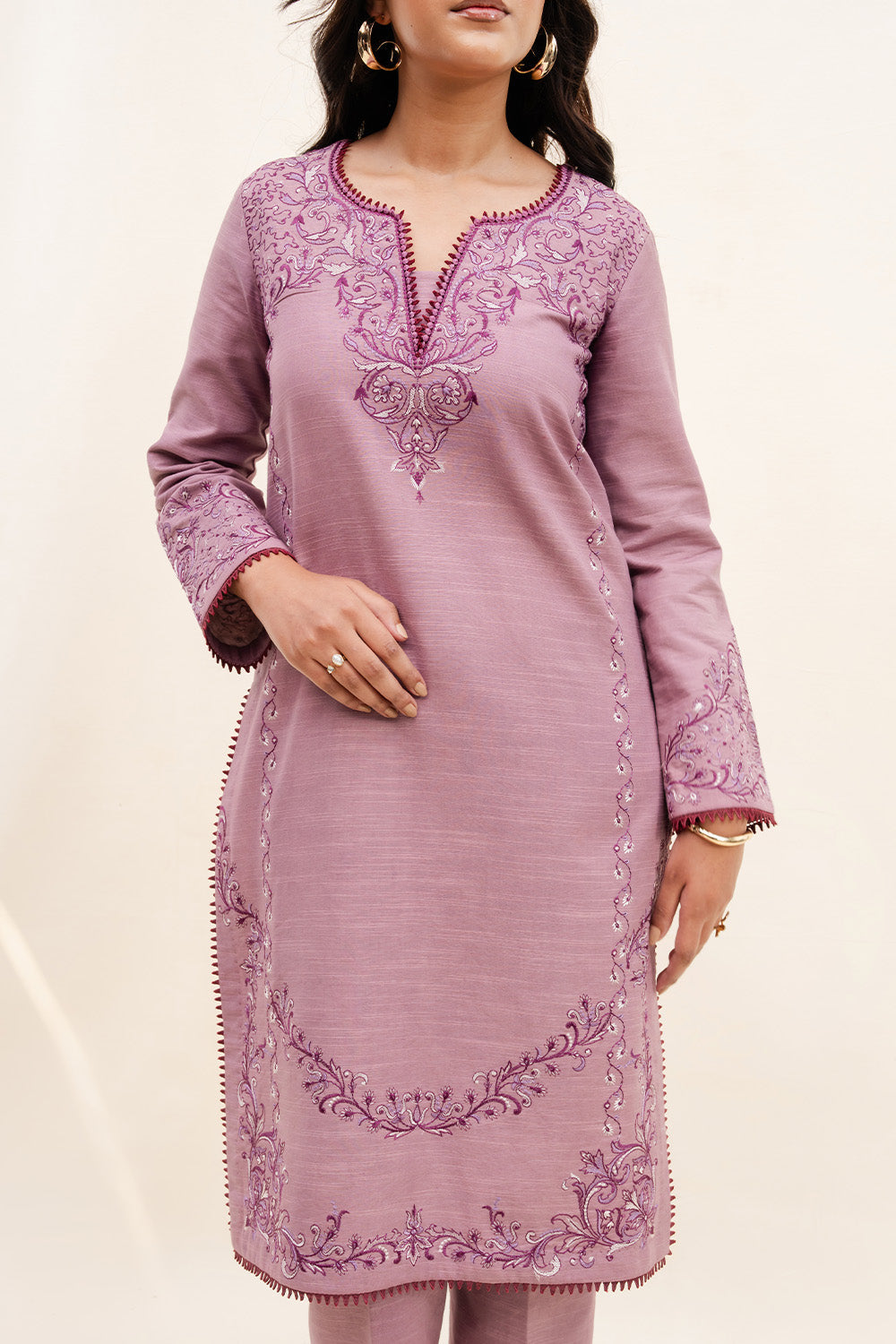 SANDED SOUL - MWS5819 – authentic Pakistani dress from the Latte Layers Pret collection for women in the UK