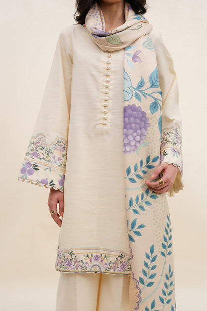 OAT GLOW - MWS5824 – authentic Pakistani dress from the Latte Layers Pret collection for women in the UK