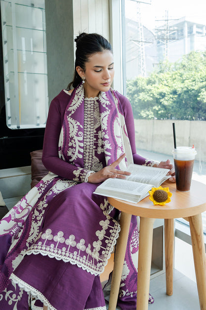 CHAI CLOUD - MWS5825 – authentic Pakistani dress from the Latte Layers Pret collection for women in the UK