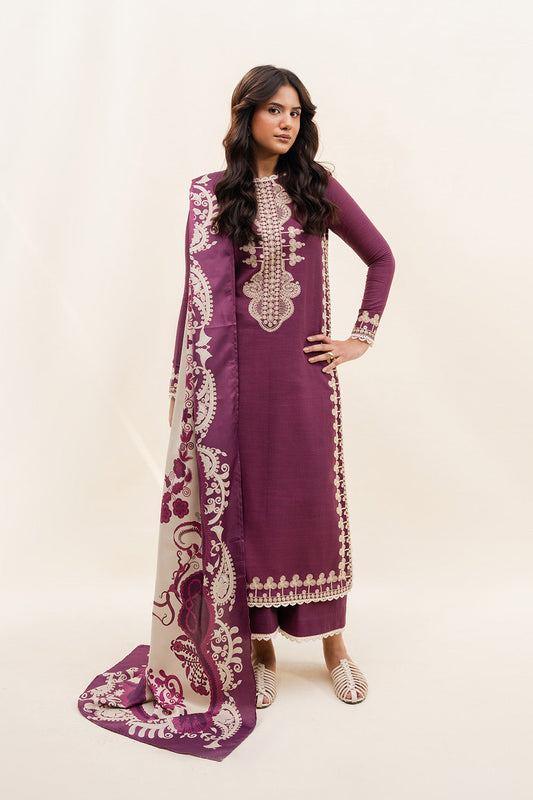 CHAI CLOUD - MWS5825 – authentic Pakistani dress from the Latte Layers Pret collection for women in the UK