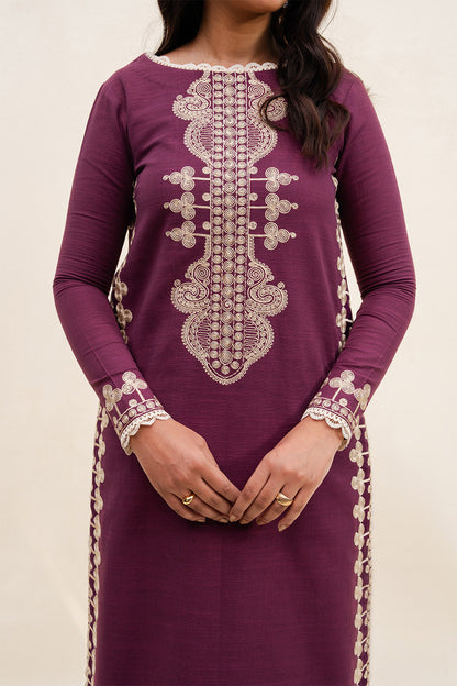 CHAI CLOUD - MWS5825 – authentic Pakistani dress from the Latte Layers Pret collection for women in the UK