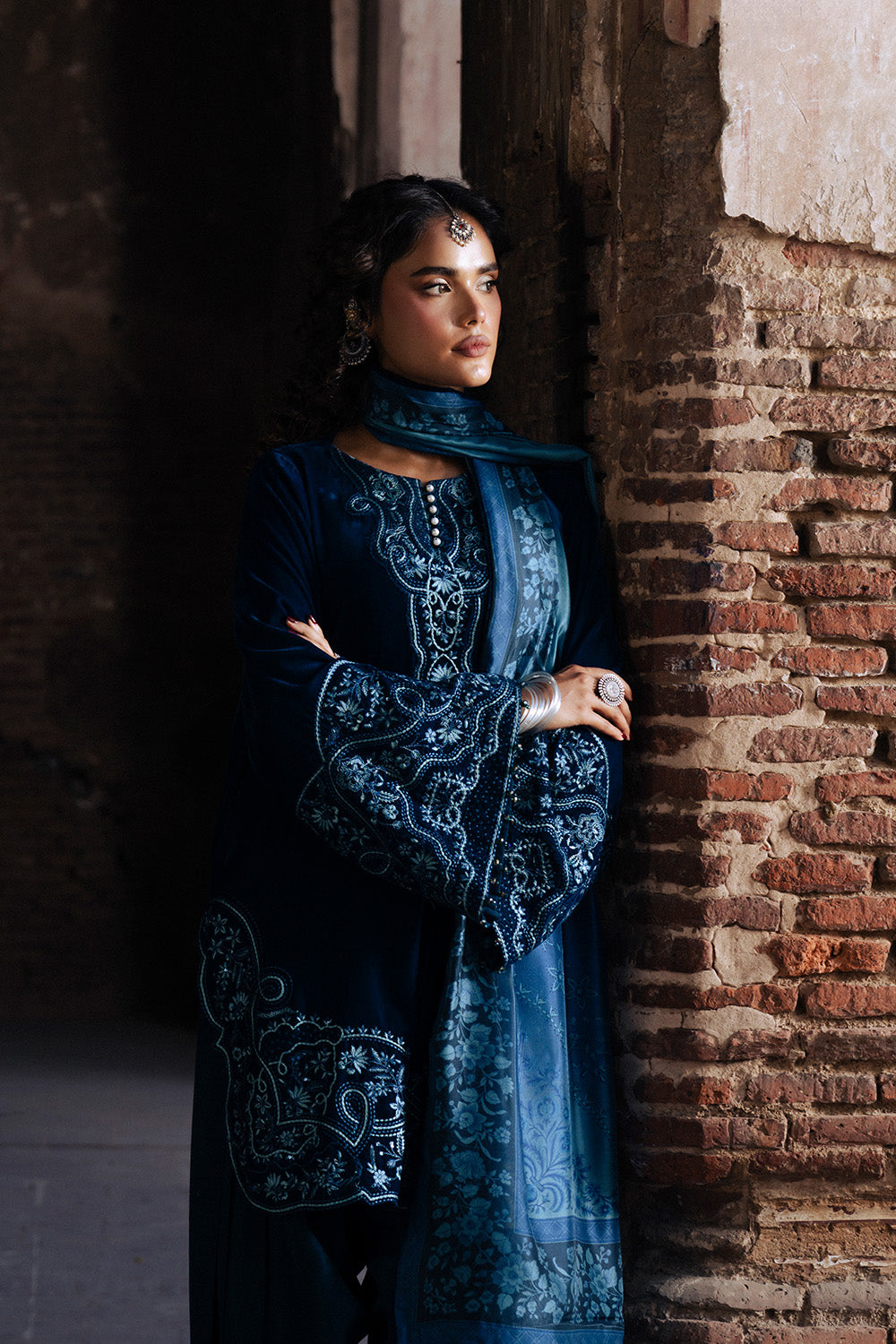 Maryum N Maria | Gulshan e Makhmal | CAPUCINE - MWS5888 - Formal Dress - available at Maria Faisal in UK and USA.