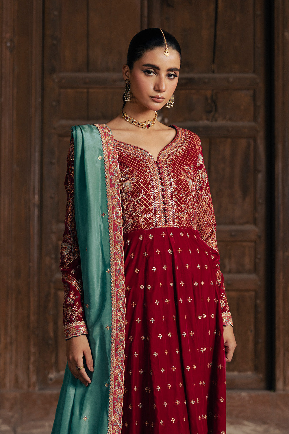 Maryum N Maria | Gulshan e Makhmal | DESIREE - MWS5889 - Formal Dress - available at Maria Faisal in UK and USA.