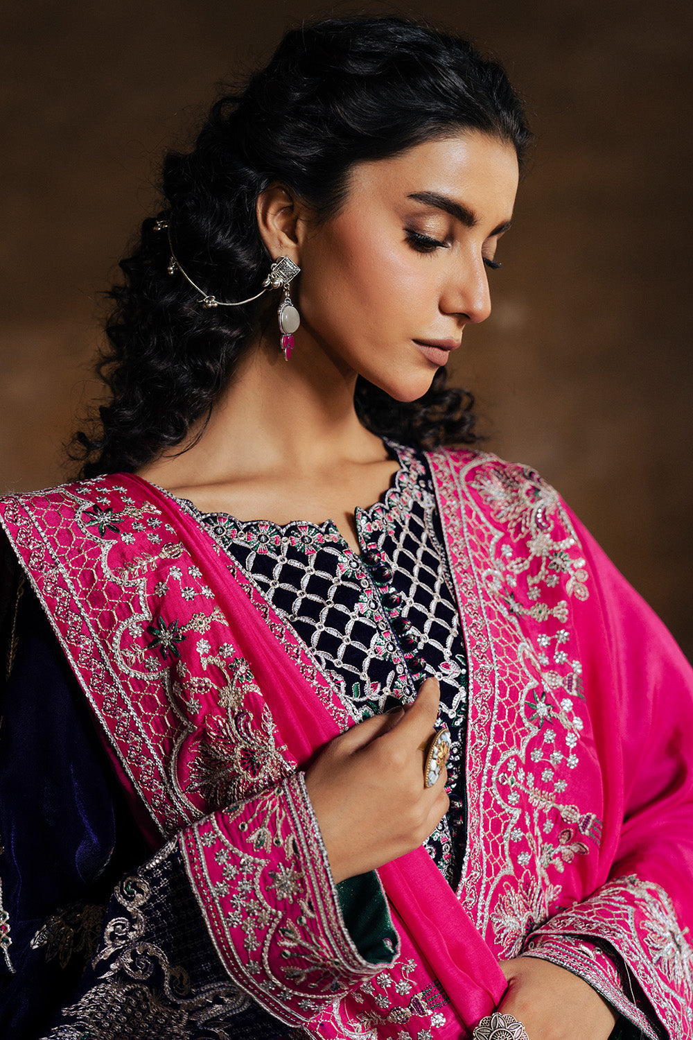 Maryum N Maria | Gulshan e Makhmal | FELICITE - MWS5890 - Formal Dress - available at Maria Faisal in UK and USA.
