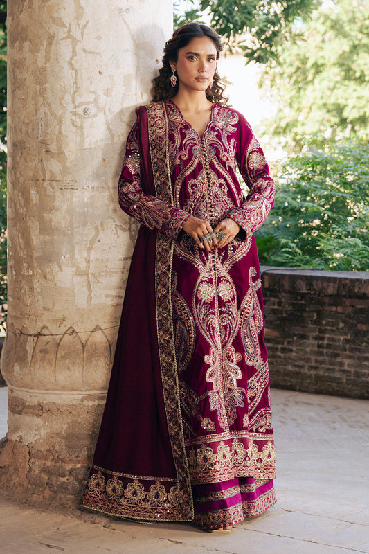 Maryum N Maria | Gulshan e Makhmal | GAeLLE - MWS5891 - Formal Dress - available at Maria Faisal in UK and USA.