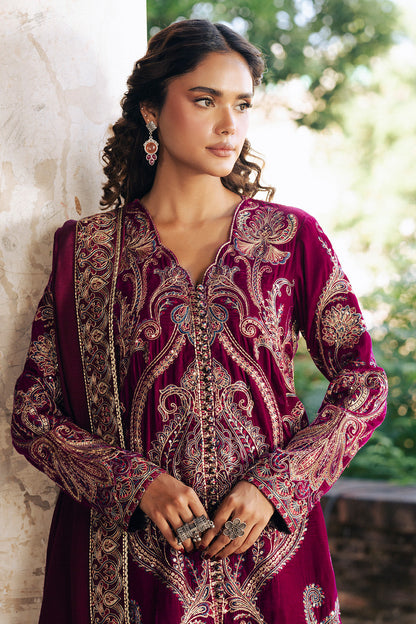 Maryum N Maria | Gulshan e Makhmal | GAeLLE - MWS5891 - Formal Dress - available at Maria Faisal in UK and USA.