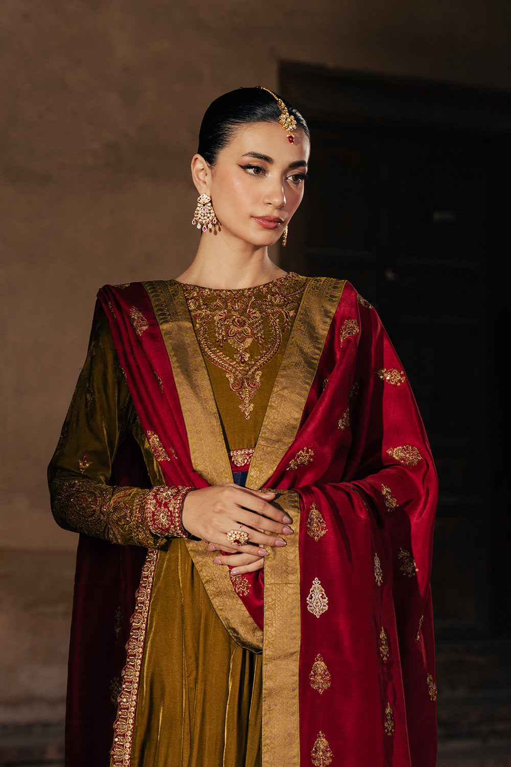 Maryum N Maria | Gulshan e Makhmal | JOELLE - MWS5893 - Formal Dress - available at Maria Faisal in UK and USA.