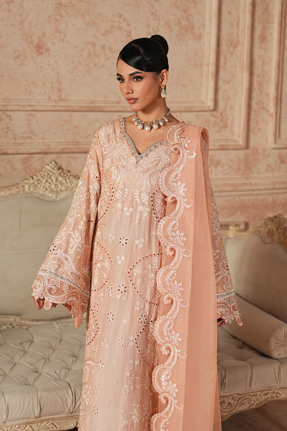 Maryum N Maria | Formal Eid Edit | SAESHA - MWS5952 - Formal Dress - available at Maria Faisal in UK and USA.