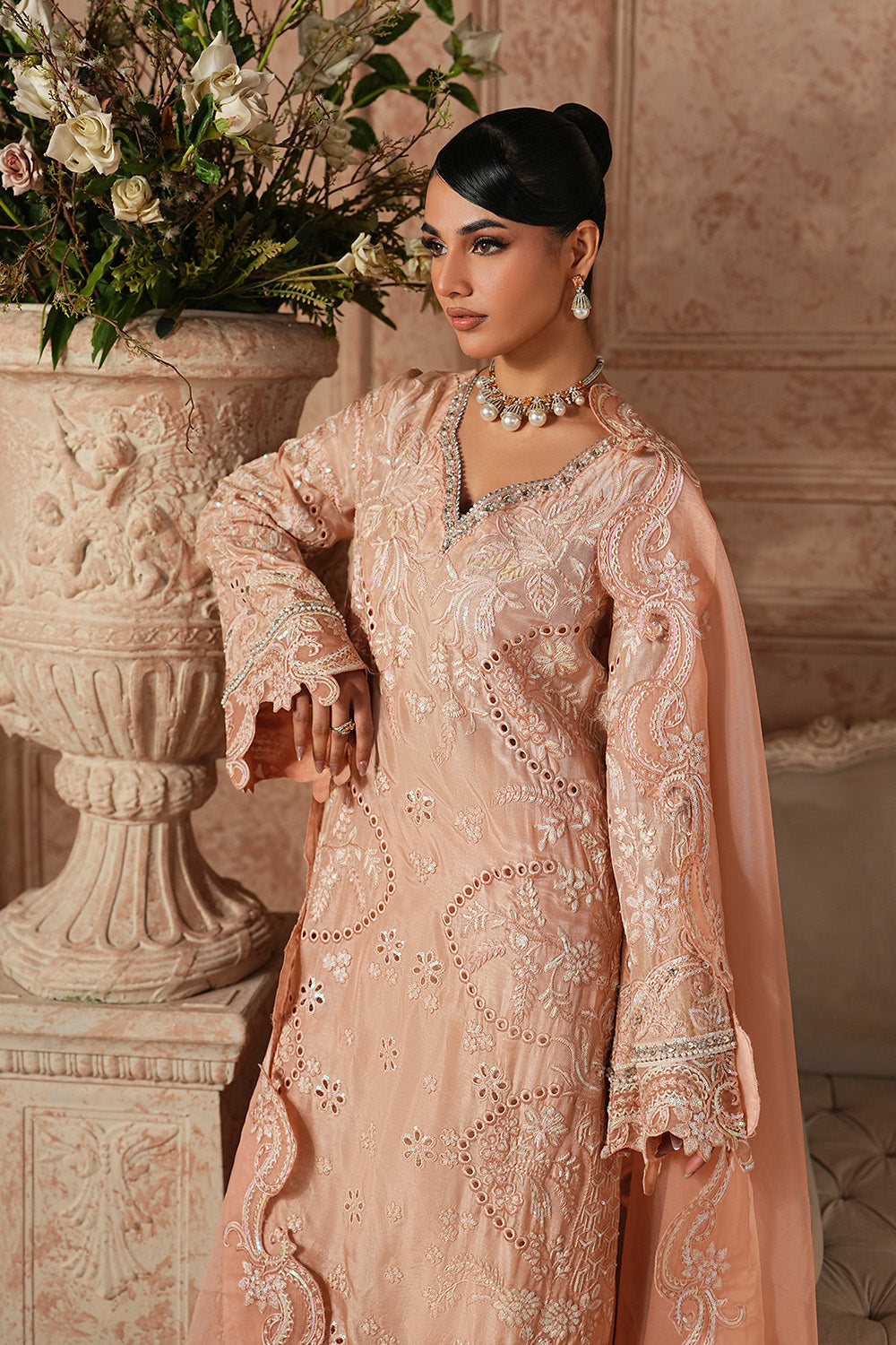 Maryum N Maria | Formal Eid Edit | SAESHA - MWS5952 - Formal Dress - available at Maria Faisal in UK and USA.