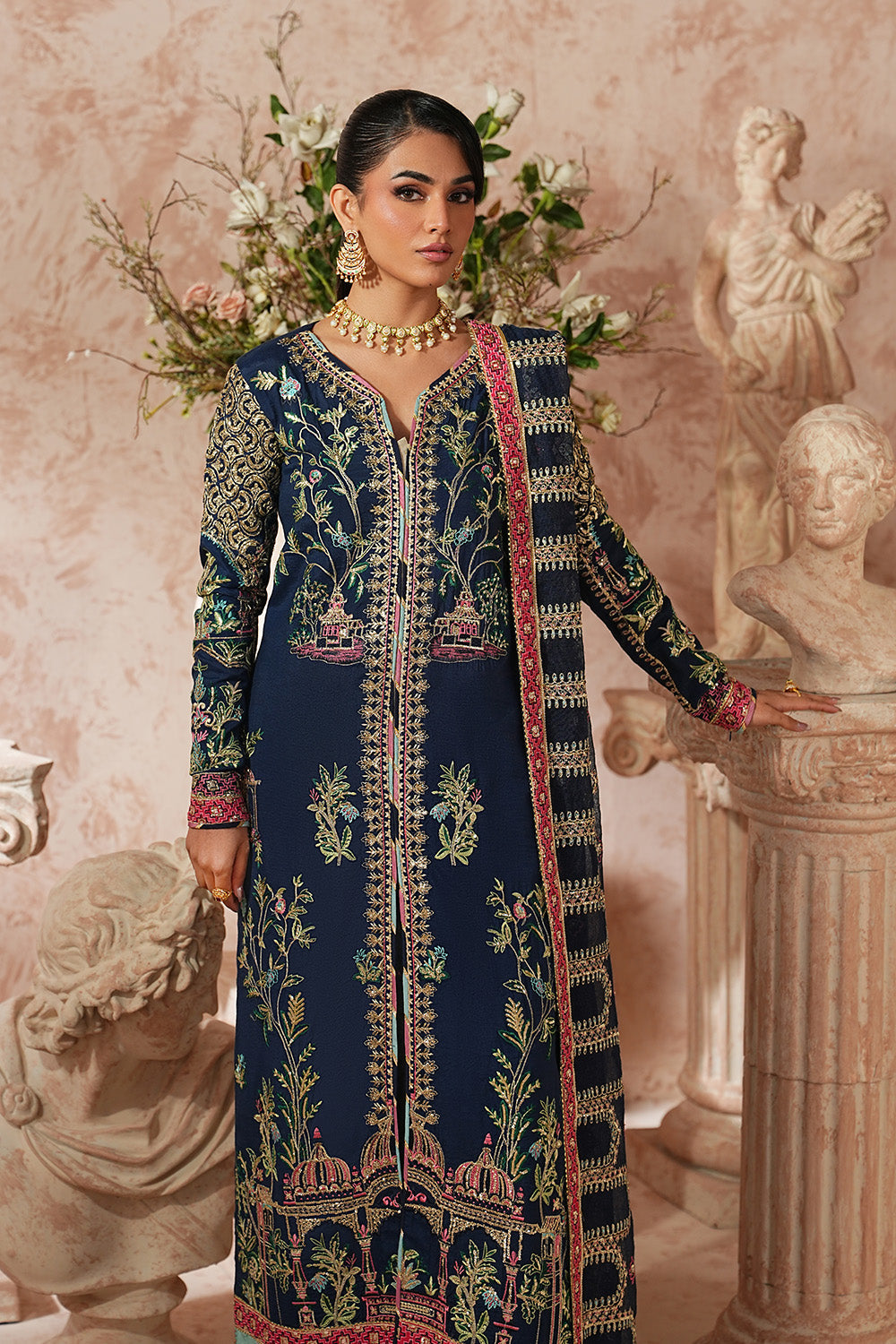 Maryum N Maria | Formal Eid Edit | SAILAJA - MWS5954 - Formal Dress - available at Maria Faisal in UK and USA.