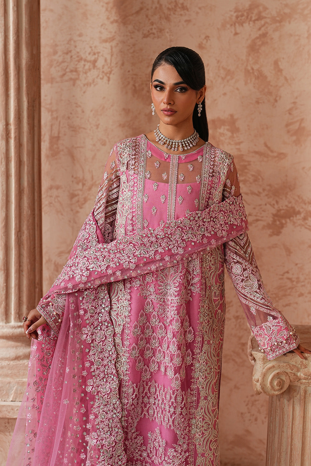Maryum N Maria | Formal Eid Edit | SHANAYA - MWS5960 - Formal Dress - available at Maria Faisal in UK and USA.