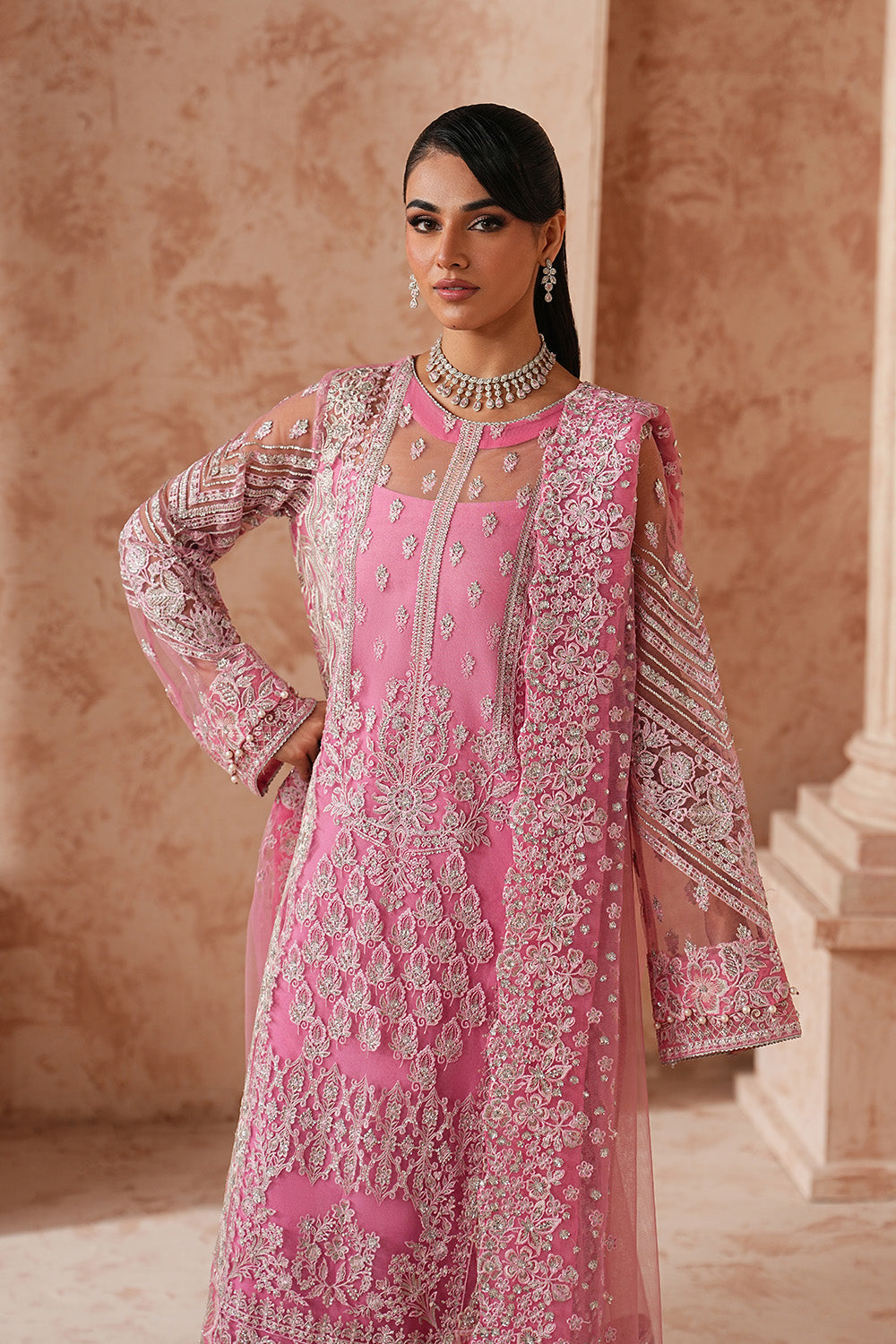 Maryum N Maria | Formal Eid Edit | SHANAYA - MWS5960 - Formal Dress - available at Maria Faisal in UK and USA.