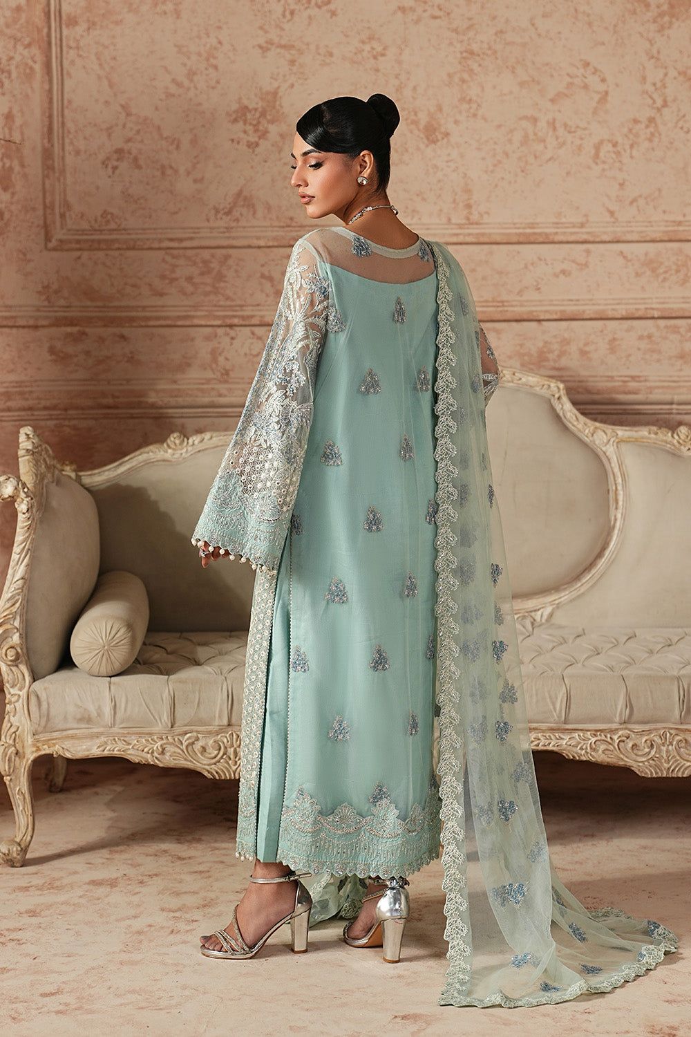 Maryum N Maria | Formal Eid Edit | SIMRAN - MWS5961 - Formal Dress - available at Maria Faisal in UK and USA.