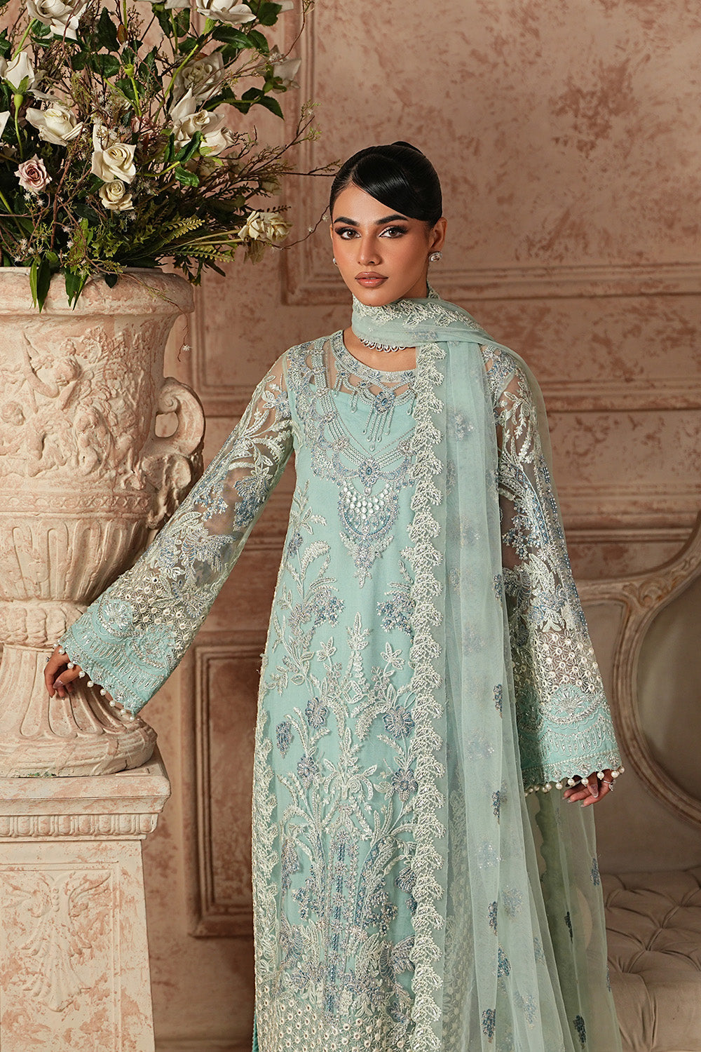 Maryum N Maria | Formal Eid Edit | SIMRAN - MWS5961 - Formal Dress - available at Maria Faisal in UK and USA.