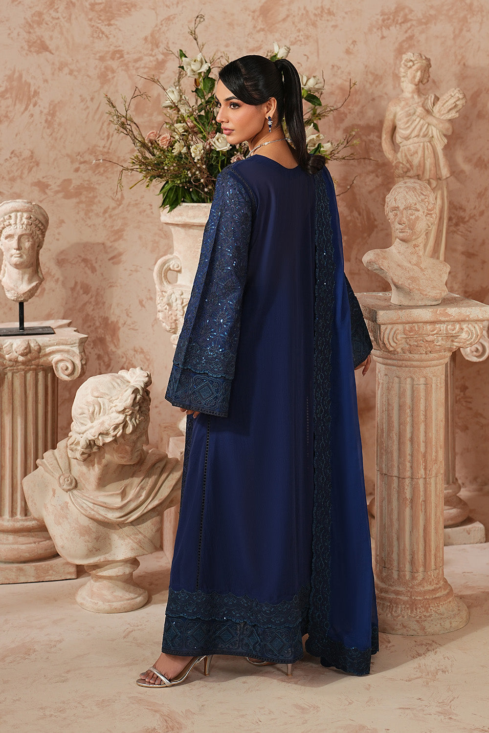 Maryum N Maria | Formal Eid Edit | SITHAARA - MWS5962 - Formal Dress - available at Maria Faisal in UK and USA.