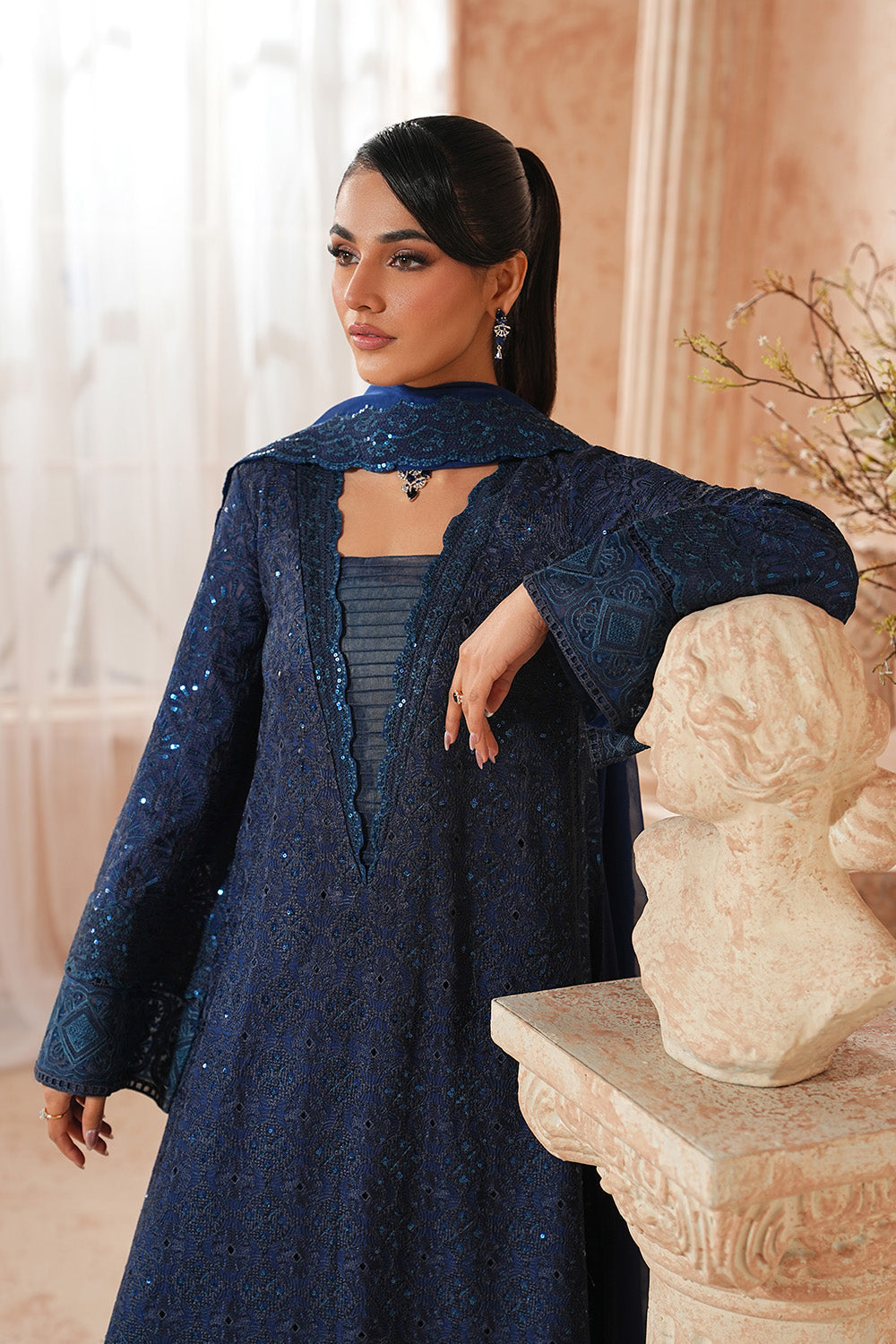 Maryum N Maria | Formal Eid Edit | SITHAARA - MWS5962 - Formal Dress - available at Maria Faisal in UK and USA.
